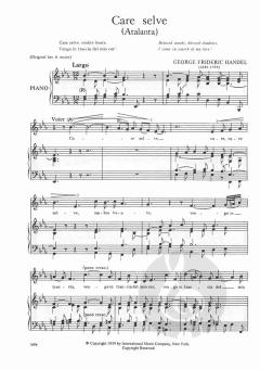 45 Arien aus Opern und Oratorien Band 2 für tiefe Stimme von Georg Friedrich Händel 