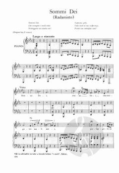 45 Arien aus Opern und Oratorien Band 2 für tiefe Stimme von Georg Friedrich Händel 