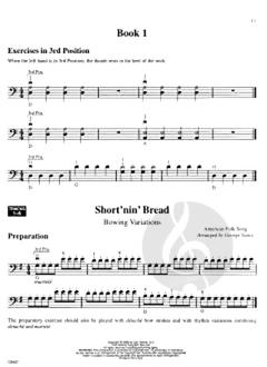 Progressive Repertoire For The Double Bass Vol. 1 von George Vance 