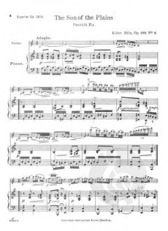 Sohn der Heide op. 134/2 von Bela Keler 