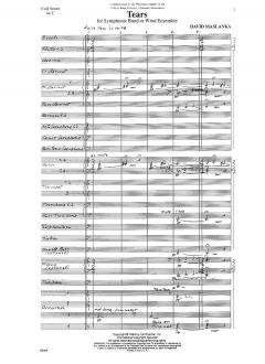 Tears von David Maslanka 