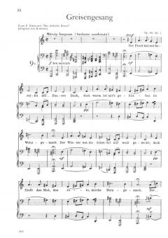 Lieder Band 2 für tiefe Stimme von Franz Schubert 