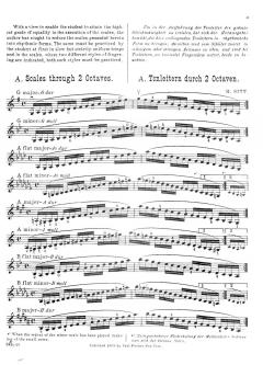 Scale Studies In Double Stops Op. 41 von Hans Sitt 