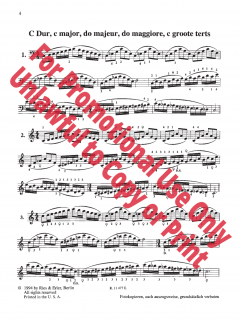 Scale System for Double Bass von Carl F. Flesch 