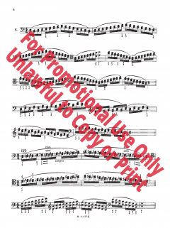 Scale System for Double Bass von Carl F. Flesch 