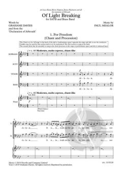 Of Light Breaking von Paul Mealor 