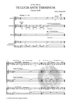 Te lucis ante terminum von Paul Mealor 