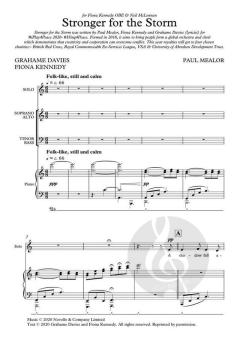 Stronger for the Storm von Paul Mealor 