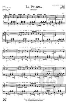 La Paloma von Sebastian Yradier 