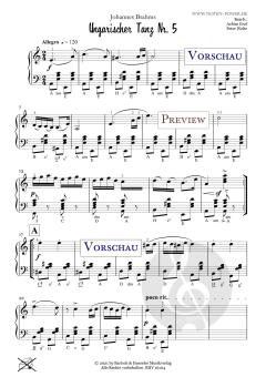 Ungarischer Tanz Nr. 5 von Johannes Brahms 