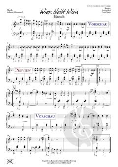 Wien bleibt Wien - Marsch von Johann Schrammel 