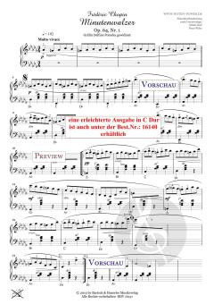 Minutenwalzer - Valse Op. 64, Nr. 1 von Frédéric Chopin 
