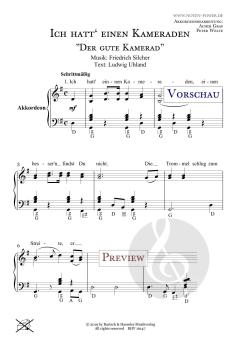 Ich hatt` einen Kameraden von Friedrich Silcher 