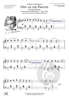 Ode an die Freude  von Ludwig van Beethoven 