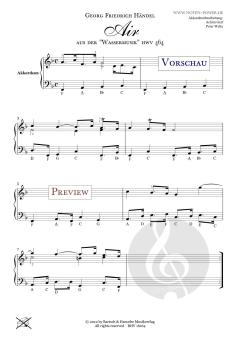 Air - HWV 464 von Georg Friedrich Händel 