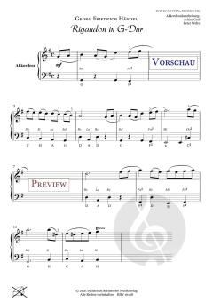 Rigaudon in G-Dur von Georg Friedrich Händel 