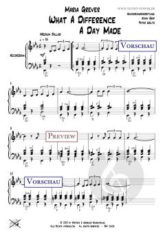 What a Difference a Day made von Maria Grever 