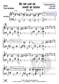 Bei dir war es immer so schön von Theo Mackeben 