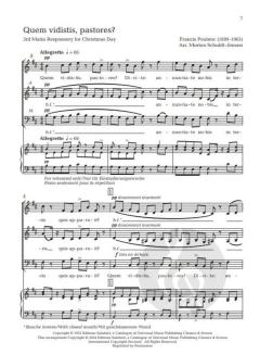 4 Motets pour le temps de Noël von Francis Poulenc 