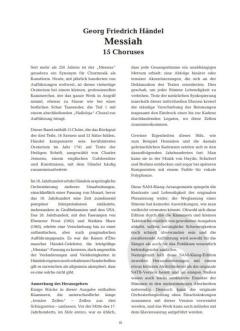 15 Choruses from 'Messiah' von Georg Friedrich Händel 