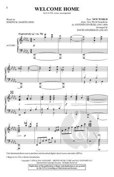 Welcome Home von Antonín Dvořák 