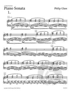 Piano Sonata von Philip Glass 