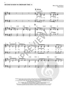 The Lyric Gospel Acclamations - Ordinary Time von Tony Alonso 