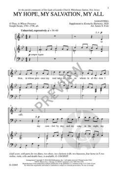 My Hope, My Salvation, My All 