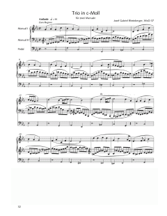 Kleinere Orgelwerke ohne Opuszahl in Auswahl von Joseph Gabriel Rheinberger (Download) 
