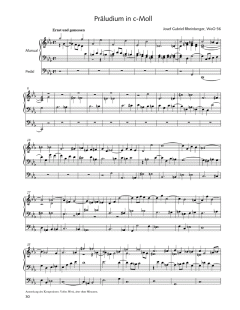 Kleinere Orgelwerke ohne Opuszahl in Auswahl von Joseph Gabriel Rheinberger (Download) 