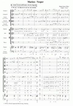 Marien-Vesper I (Rupert Ignaz Mayr) 