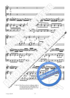 Was Gott tut, das ist wohlgetan G-Dur BWV 75, 7 von Johann Sebastian Bach (Download) 