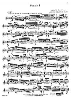 6 Sonatas For Unaccompanied Violin von Johann Sebastian Bach im Alle Noten Shop kaufen