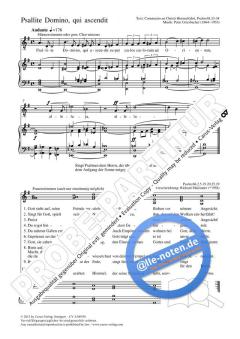 Psallite Domino, qui ascendit G-Dur von Peter Griesbacher (Download) 