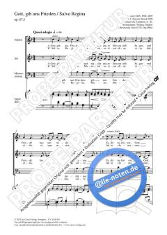 Gott, gib uns Frieden F-Dur op. 67, 1 von Gabriel Fauré (Download) 
