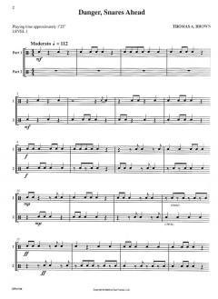 Snare Drum Duets (Thomas A. Brown) 