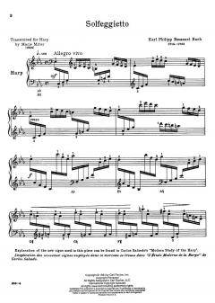 Solfeggietto von Carl Philipp Emanuel Bach 