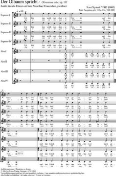 Der Ölbaum spricht op. 177 von Knut Nystedt (Download) 
