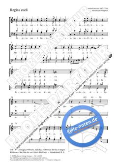 Regina caeli C-Dur von Antonio Lotti (Download) 