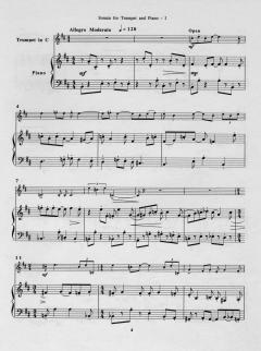 Sonata for Trumpet & Piano von Paul H. Kirby im Alle Noten Shop kaufen