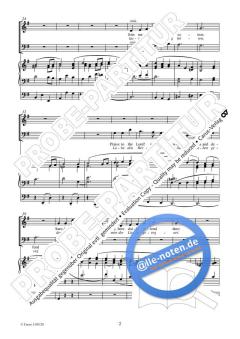 Praise To The Lord von Charles Villiers Stanford (Download) 