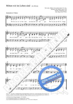 Mitten wir im Leben sind von Jürgen Essl (Download) 