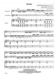 Sonata, F. XVI, No. 1 von Antonio Vivaldi 