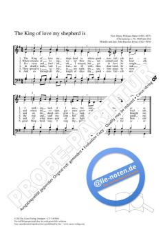 The King of love my sheperd ist G-Dur von John Bacchus Dykes (Download) 