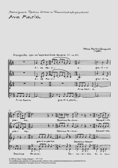 Quinque precationes ad Mariam in memoriam Igor Strawinsky von Heinz Martin Lonquich (Download) 