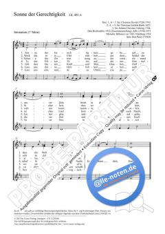 Sonne der Gerechtigkeit D-Dur (2012) von Ben Parry (Download) 