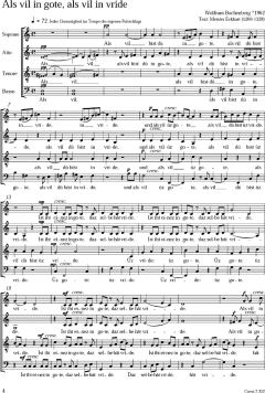 Als vil in gote, als vil in vride von Wolfram Buchenberg (Download) 