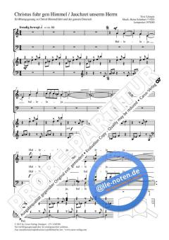 Christus fuhr gen Himmel von Heino Schubert (Download) 