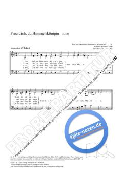 Freu dich, du Himmelskönigin F-Dur (2012) (Leo Langer) 
