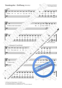 Stundengebet G-Dur von Matthias Kreuels (Download) 